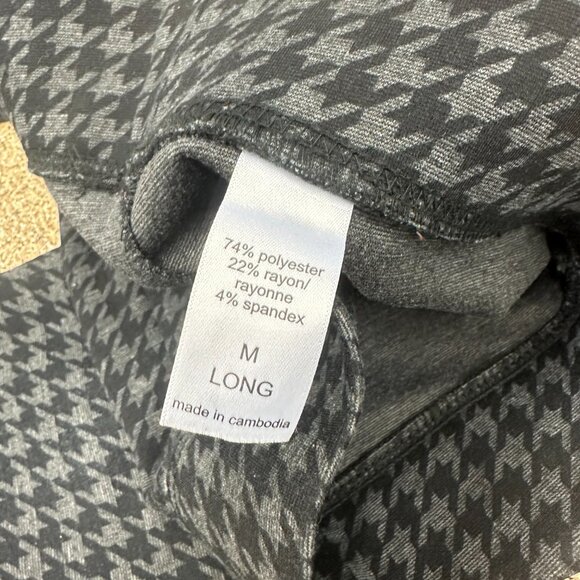 Houndstooth black and grey leggings - Picture 6 of 7